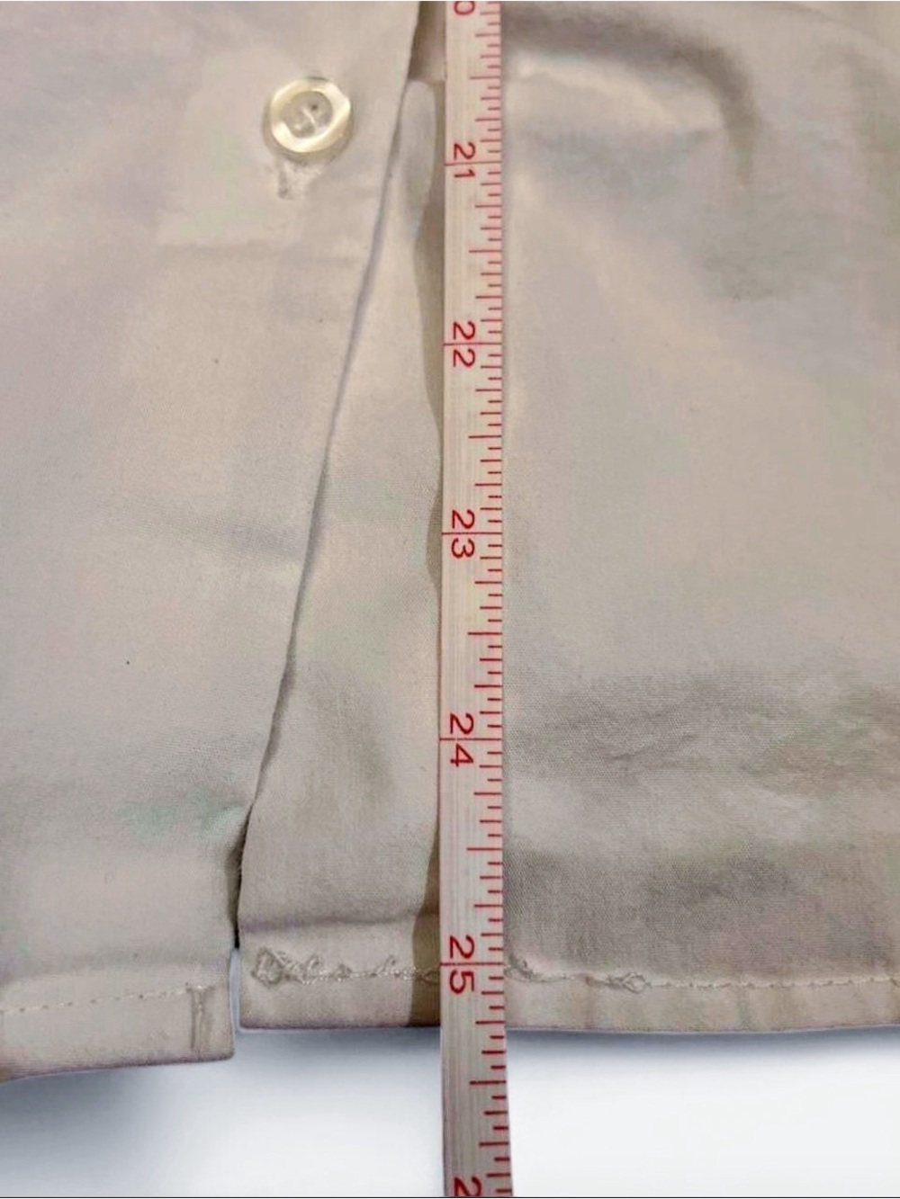 New York & Company Workwear White Button-Front Corset Style Peplum Blouse Sz L - Picture 8 of 8